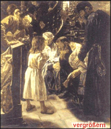 Der zwölfjährige Jesus im Tempel - Max Liebermann
